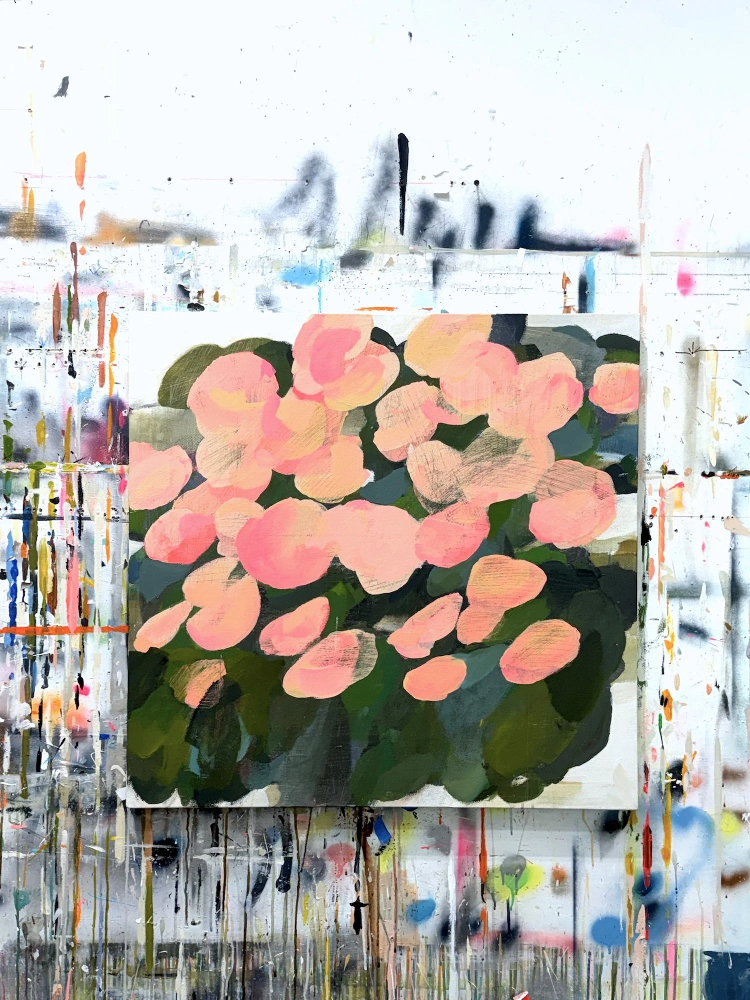 canvas26_inv26-27_fromWalkingRemembered5-pink_30x30_seasonal_studioWall1-smaller.JPG