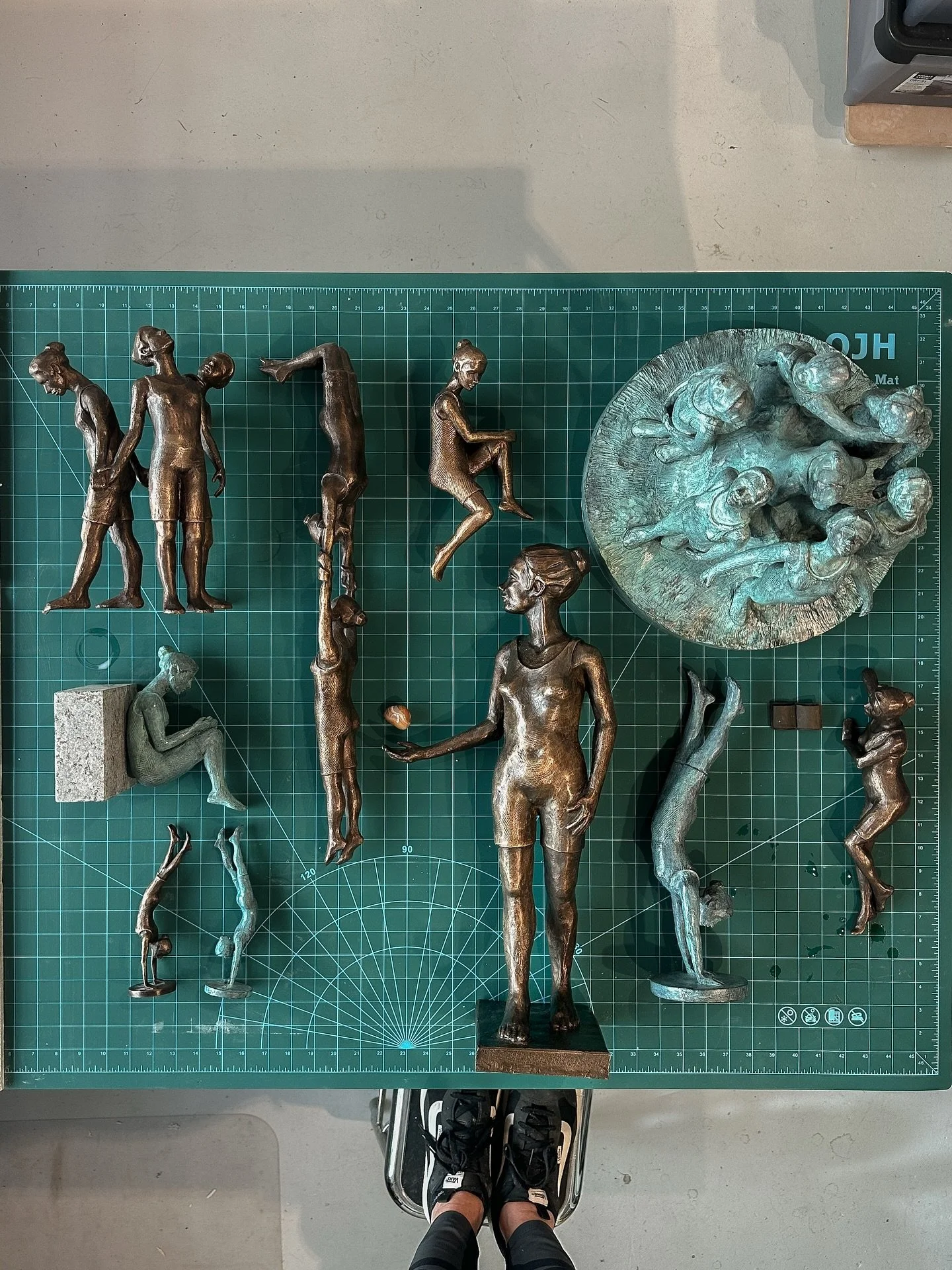 F&ouml;rberedelser till @liljevalchs och m&auml;ssan #GrandAntique Art &amp; Design, 
M&auml;ssan har &ouml;ppet 23-26 oktober. Mina verk finns att se i galleri @agardhtornvall  s monter!👍🏼 V&auml;lkomna!