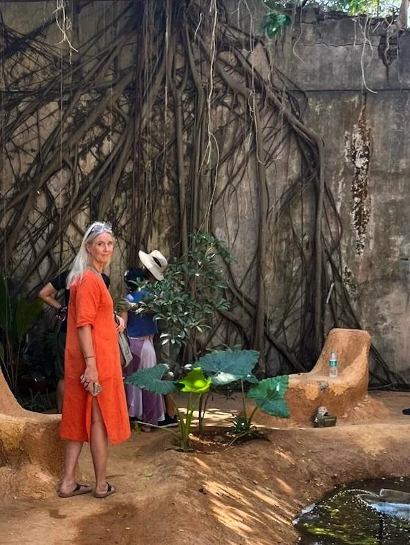 Kochi bjuder p&aring; konstbiennal, matlagningskurs och vackra vyer. Den koloniala tiden &auml;r n&auml;rvarande i alla vackra gamla byggnader. Min v&auml;n Stephanes syster har renoverat taket p&aring; just en s&aring;dan och bilderna fr&aring;n mat