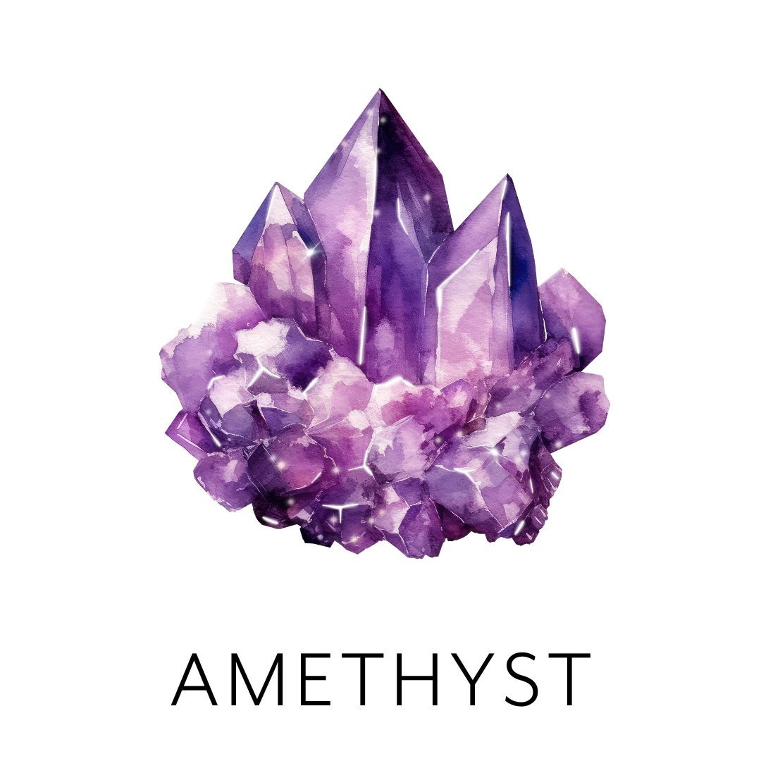 A purple and violet crystal formation resembling a cluster of sharp, pointed crystals with a glowing appearance.
