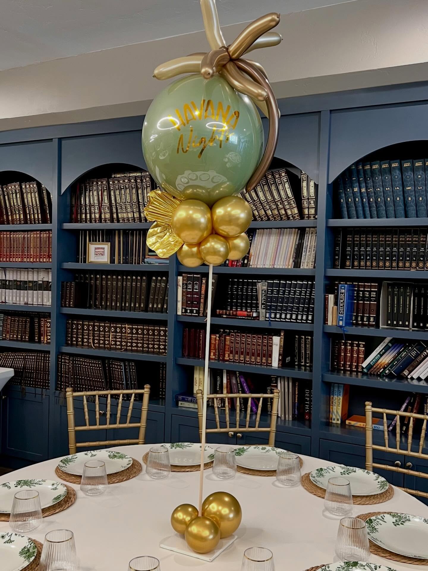 Havana Nights 🌿✨🌴
A little tropical, a little earthy, and just the right amount of gold to make the night glow.
#havananights #balloondecorations #balloontree