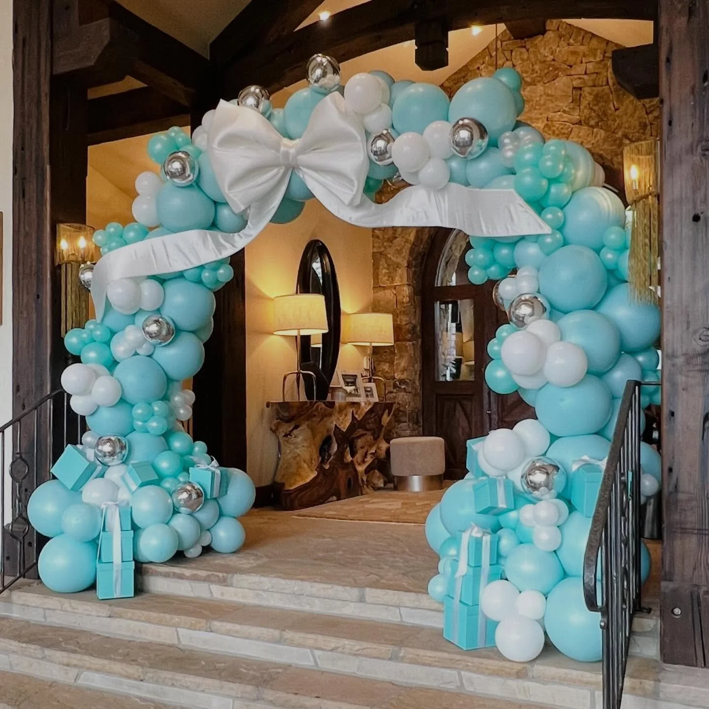 Tiffany &amp; Co. theme for Tiffany&rsquo;s bachelorette weekend.