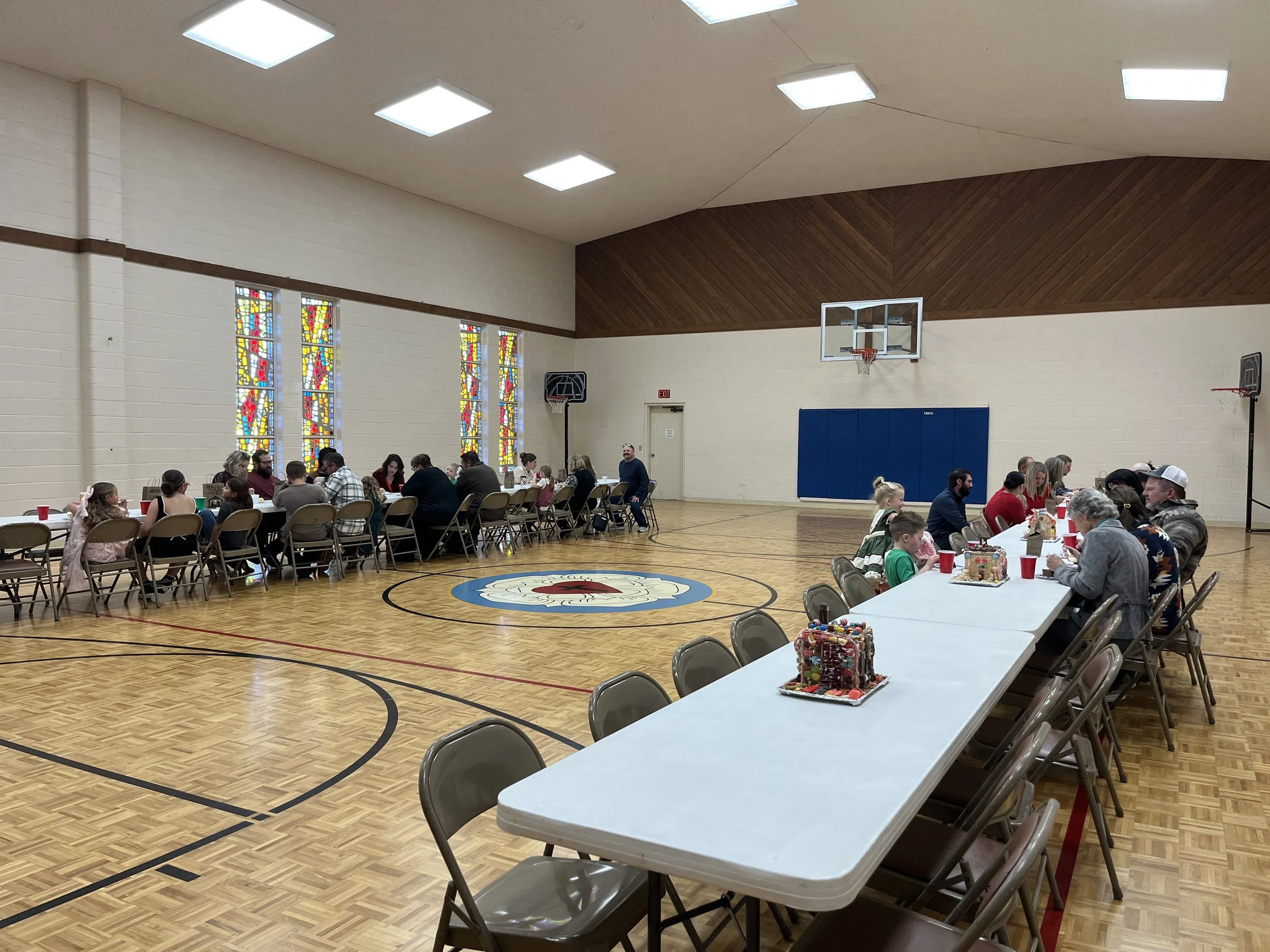 Junk Gingerbread Houses