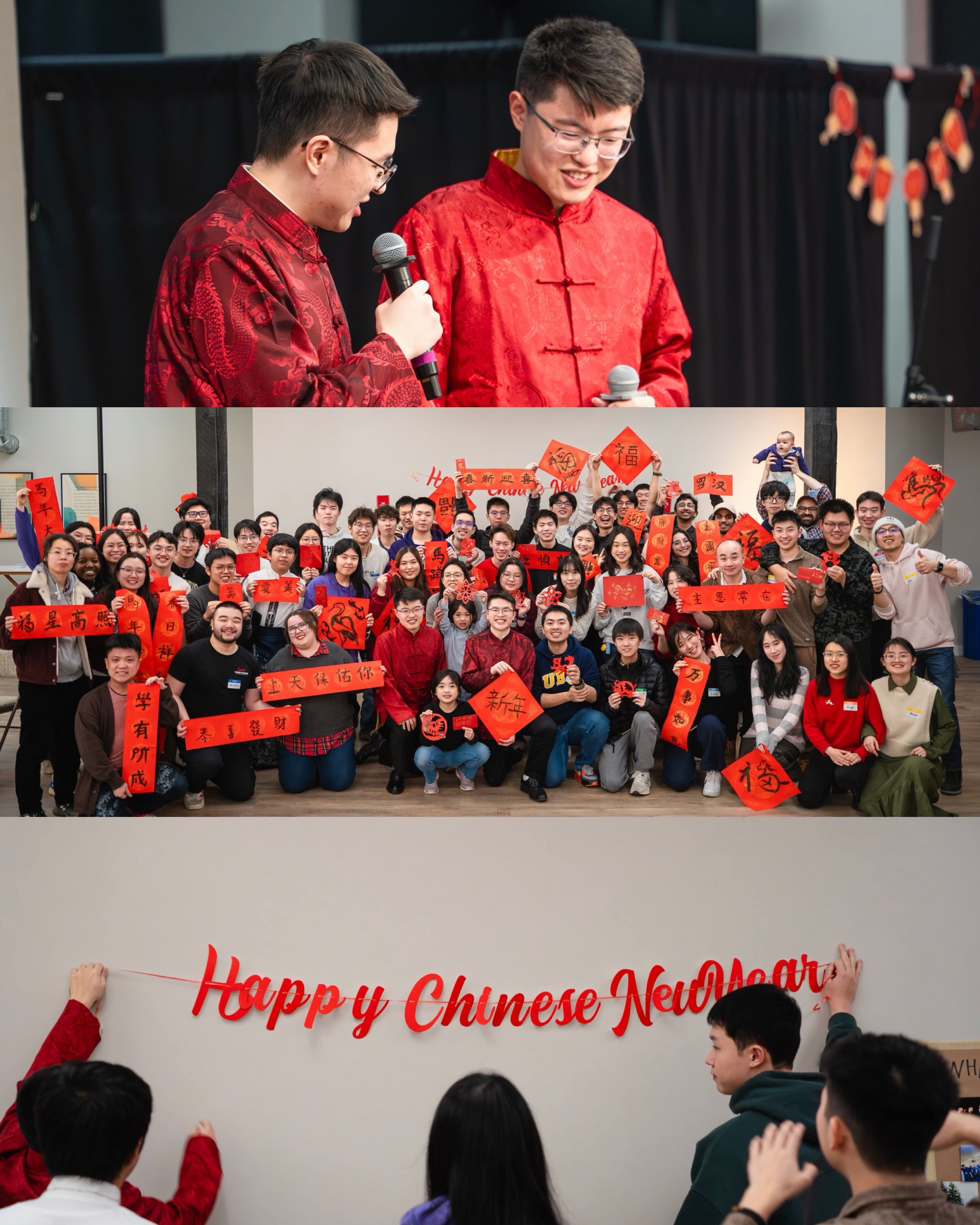 Throw Back Thursday - Winter Quarter Edition II ❄️

📸1-2 Celebrated Chinese new year together
📸 3 Celebrated Saint Patrick day with some fun games and stories!
📸 4 Did many bible studies, always a blast
📸 5-7 Baptism for many of our friends 🧡
📸