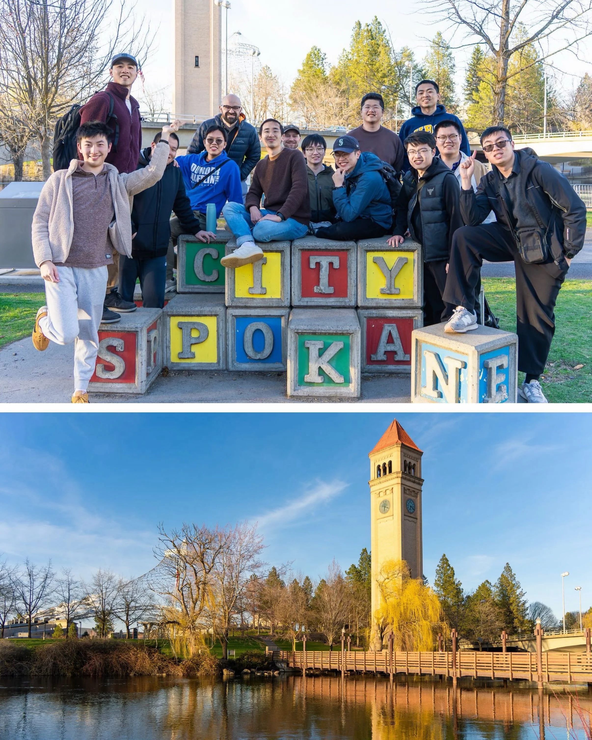 Throw Back Thursday - Winter Quarter Edition II ❄️
📸 1-3 Cozy family trip to Spokane
📸 4-6 Said good bye to the Zhengs❤️&zwj;🩹 Some tears, lots of thanksgiving, and really delicious food
📸 7-8 Volunteered at an elderly care 🧡
