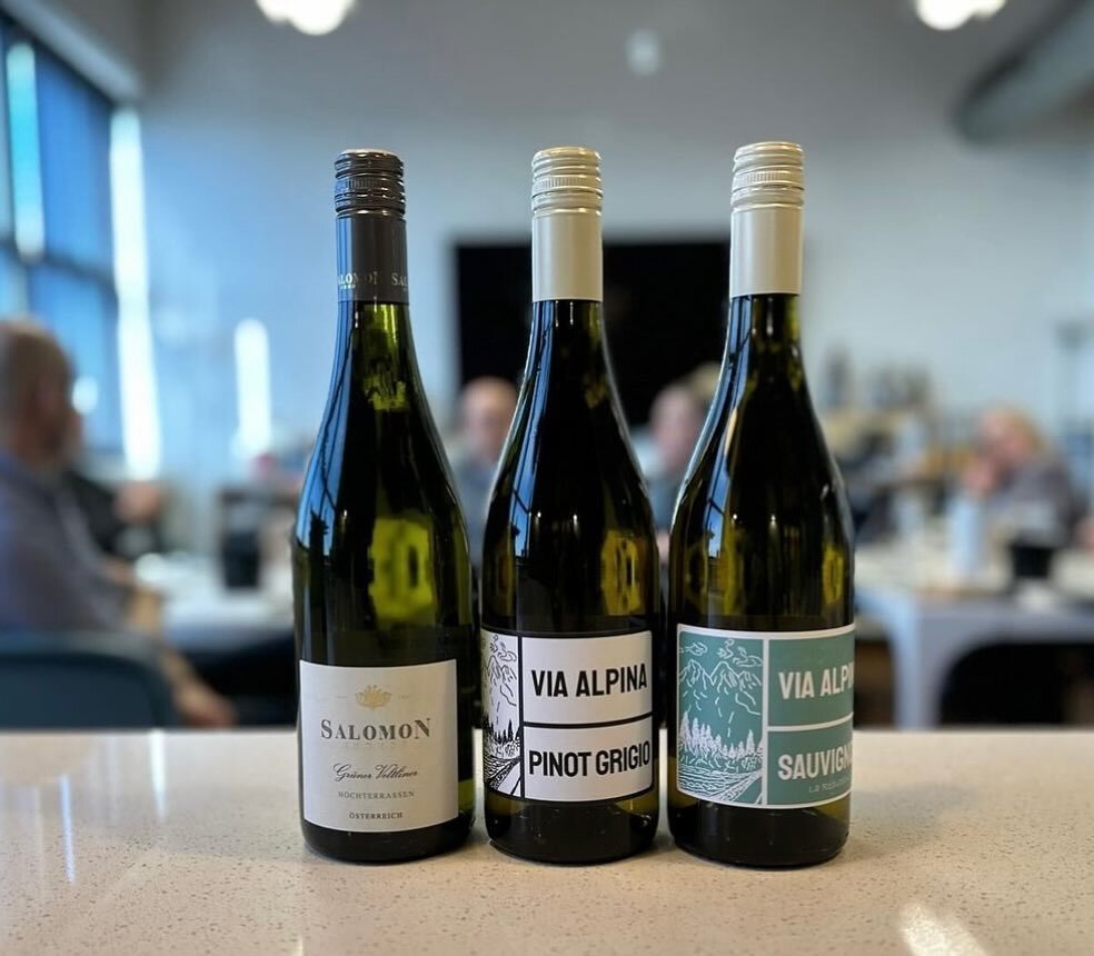 A few of our favorite whites to kick off the first day of spring! Gruner, Pinot Grigio, and Sauvignon Blanc &mdash; what&rsquo;ll it be? #highroadwineandspirits #springwine #whitewine #teamtasting #grunerveltliner #pinotgrigio #sauvignonblanc