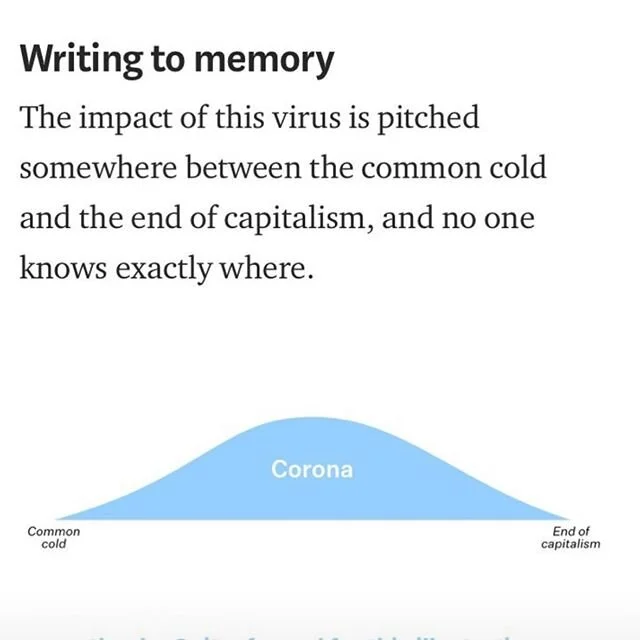 A nice read of Dan Hill&rsquo;s essays on medium #speculativedesign #coronavirusdesign #endofcapitalism #criticaldesign #designdiscourse #newnormal #capitalism #work