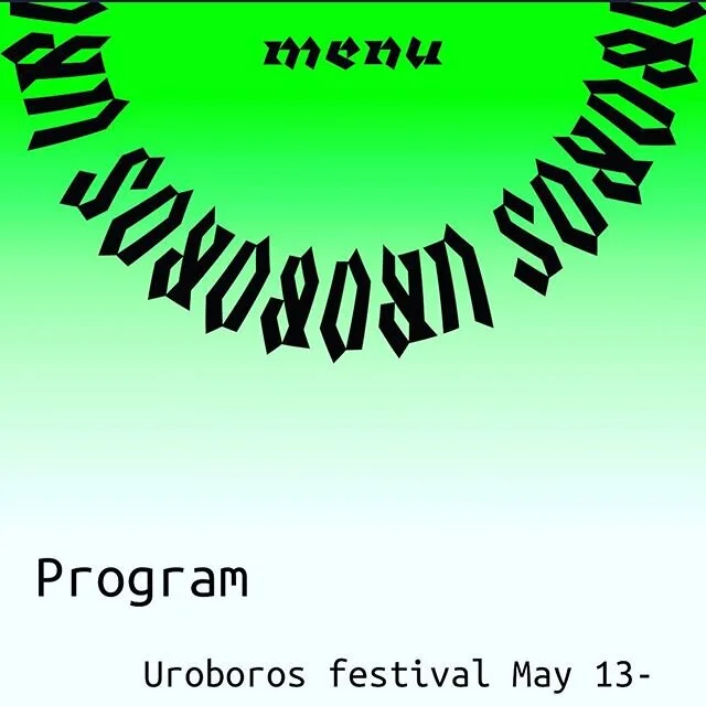 @uroborosfestival happening now ends tomorrow check out the virtual program #onlinedesign #onlinedesignfestival #virtuallearning #uroboros