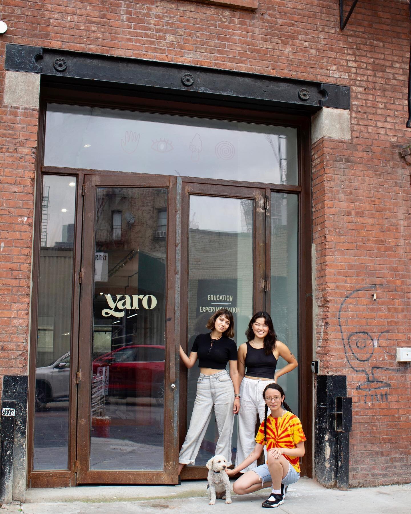 With the help of friends, family and the GP community @yarostudios is open 🙂⁣
⁣
So many feels. So excited. So tired. So feel like crying every five minutes but assuming that will pass. 😵&zwj;💫⁣
⁣
Thank you @greenpointers for the write up. We&rsquo