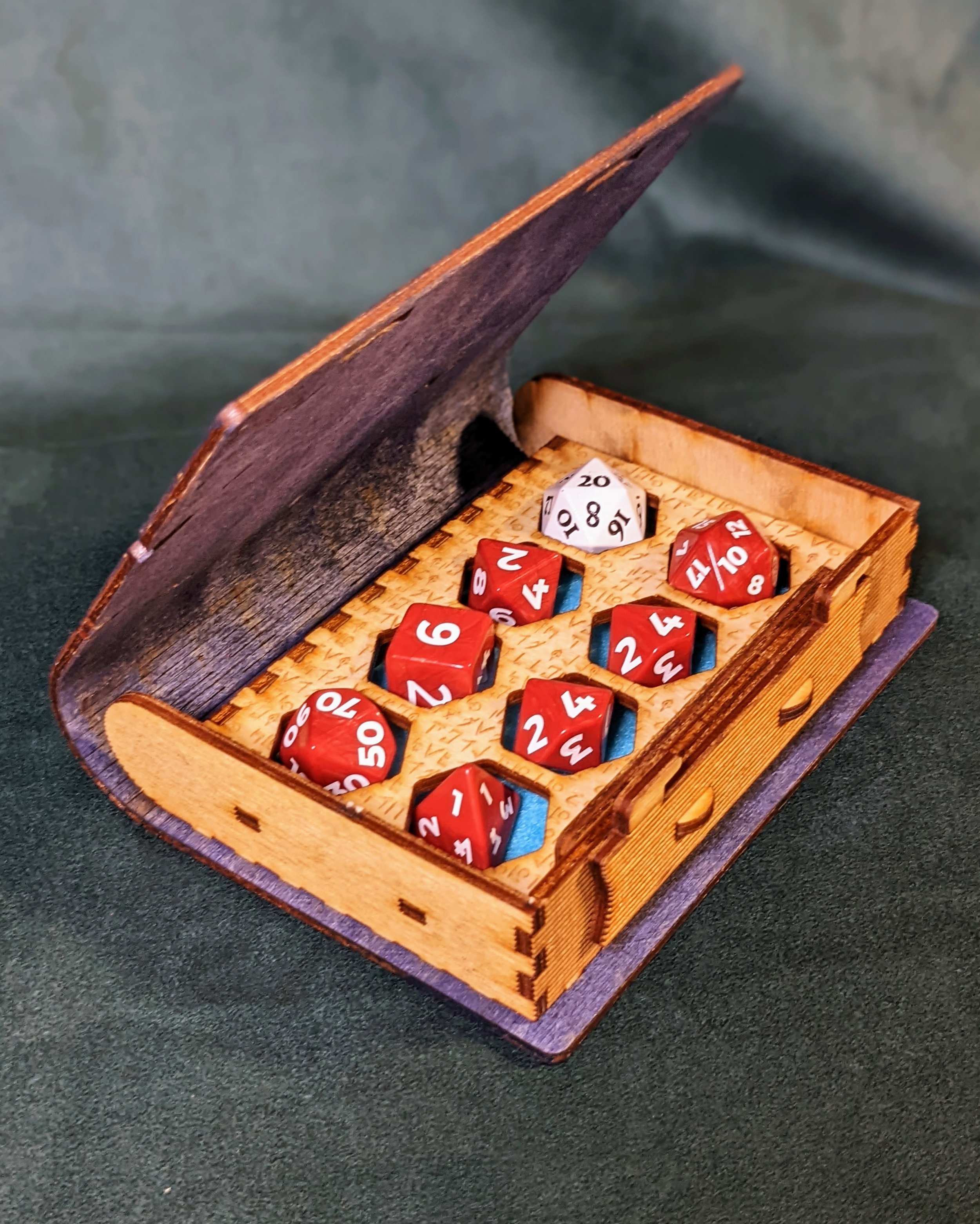 Handmade Wooden Dice Box For D&D