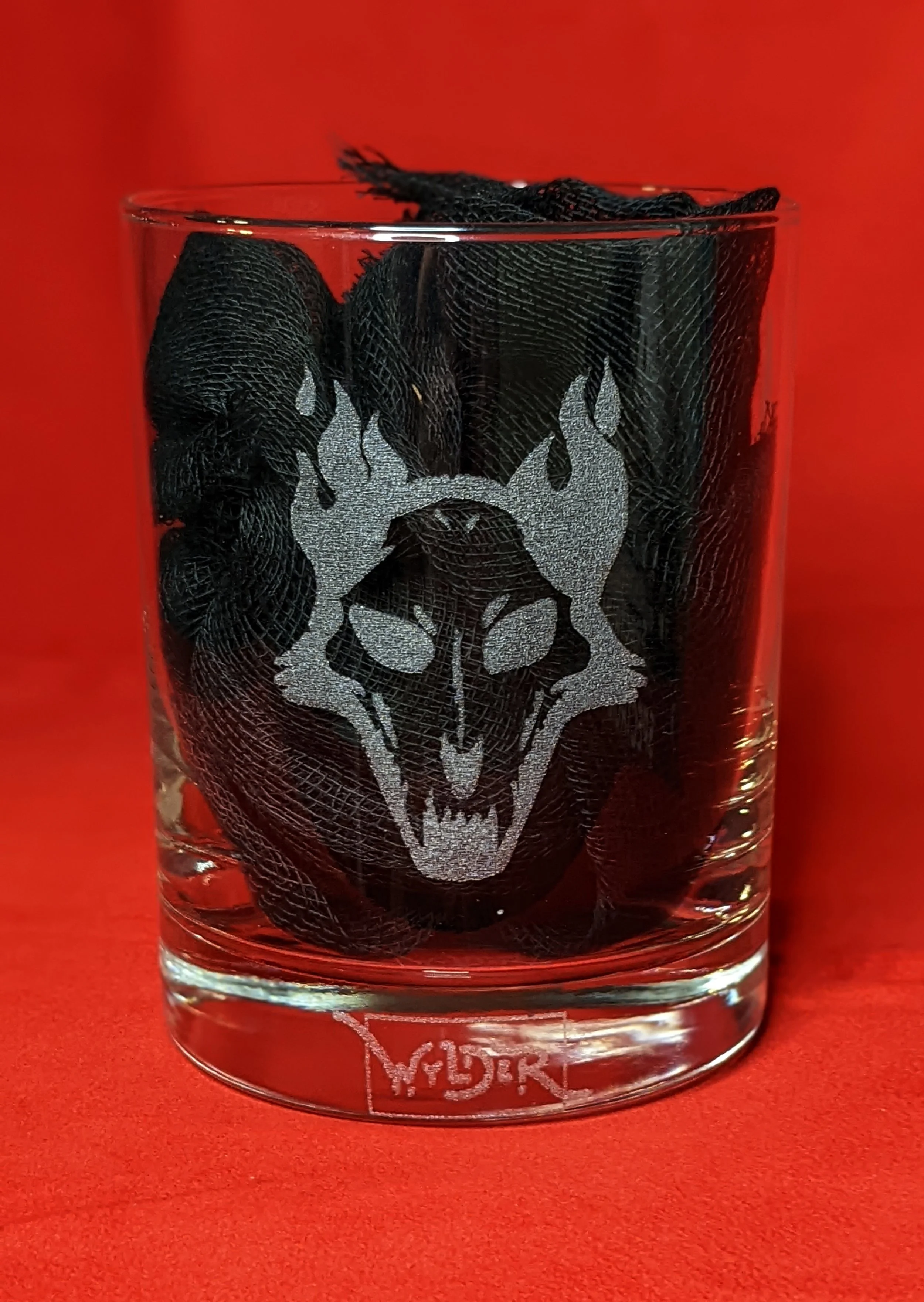 Mag Na Mell Villains Low Ball Glass