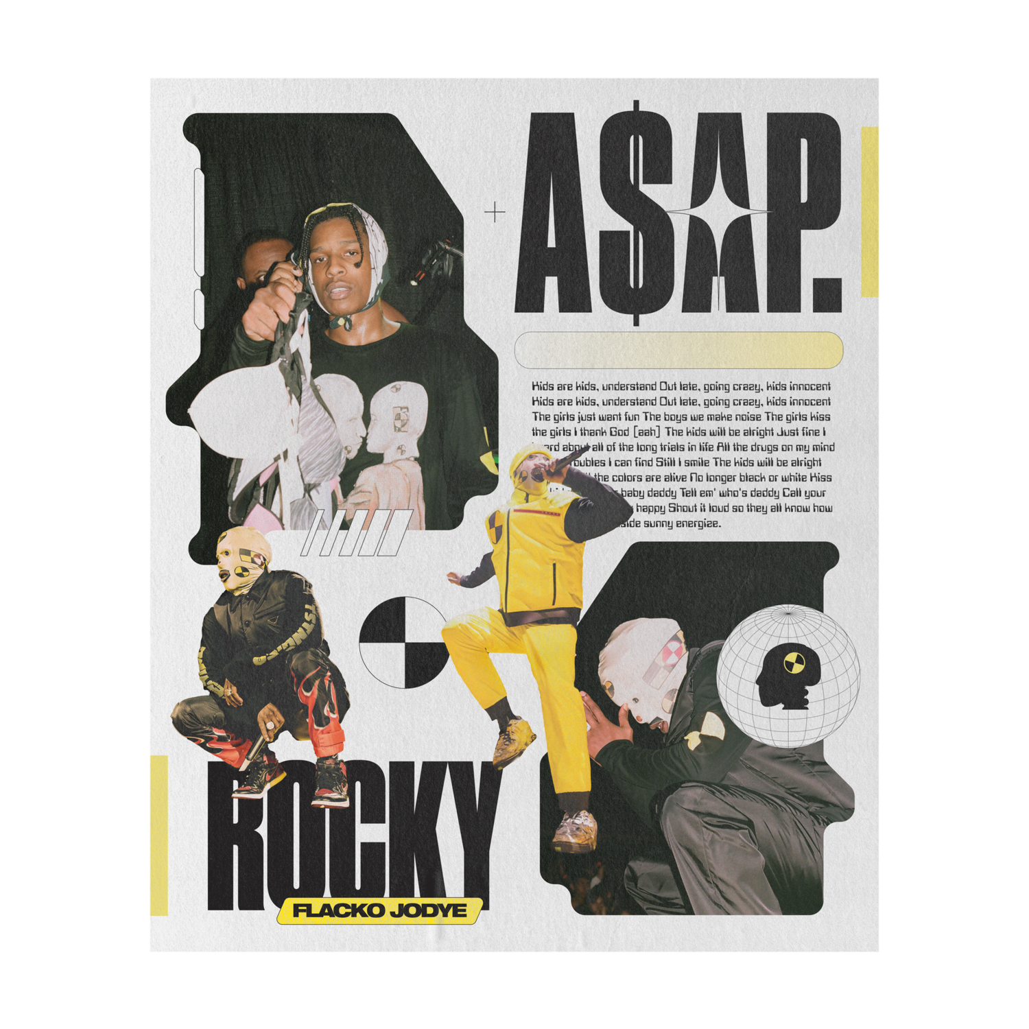 ASAP Rocky Testing poster