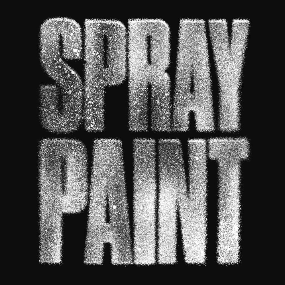 Spray Paint Stencil Text Effect — The Visual Pharmacy