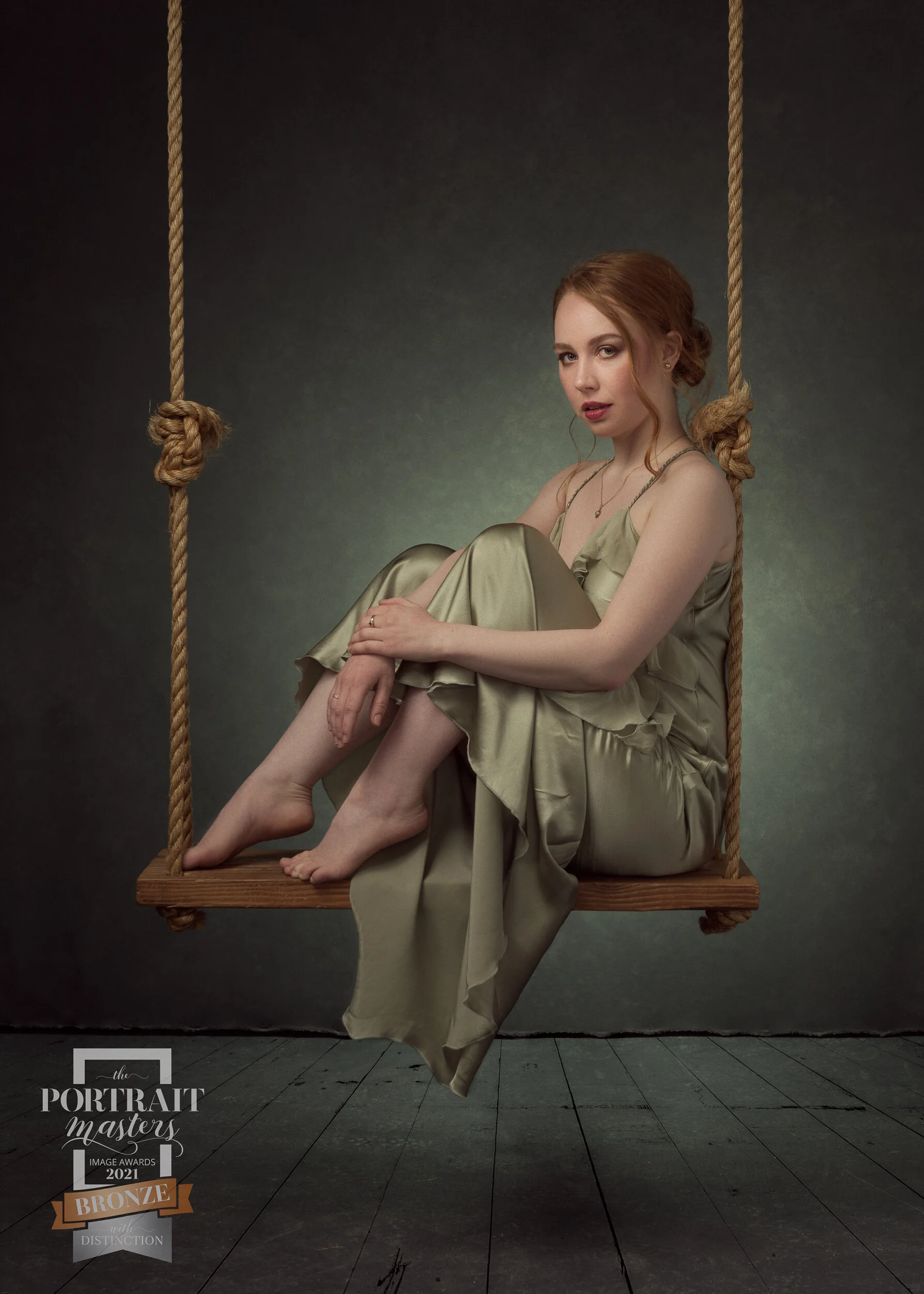 Devin Dahlgren Fine Art Portrait On Swing