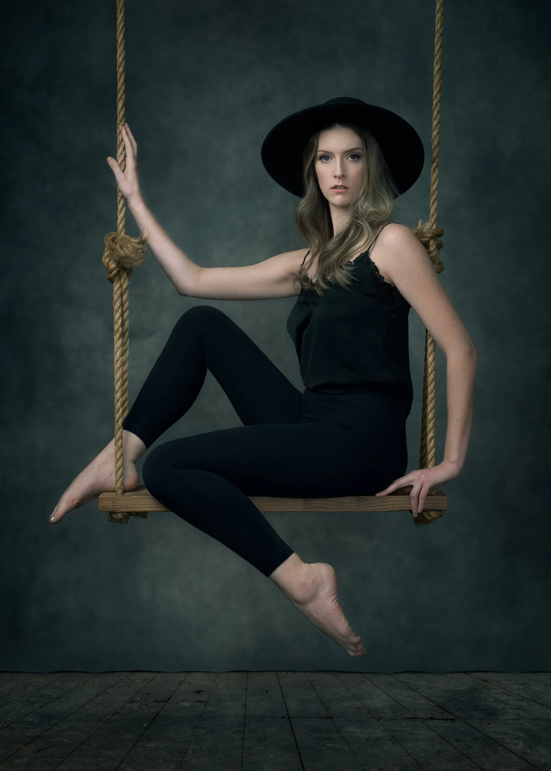 Devin Dahlgren Personal Portrait On Swing