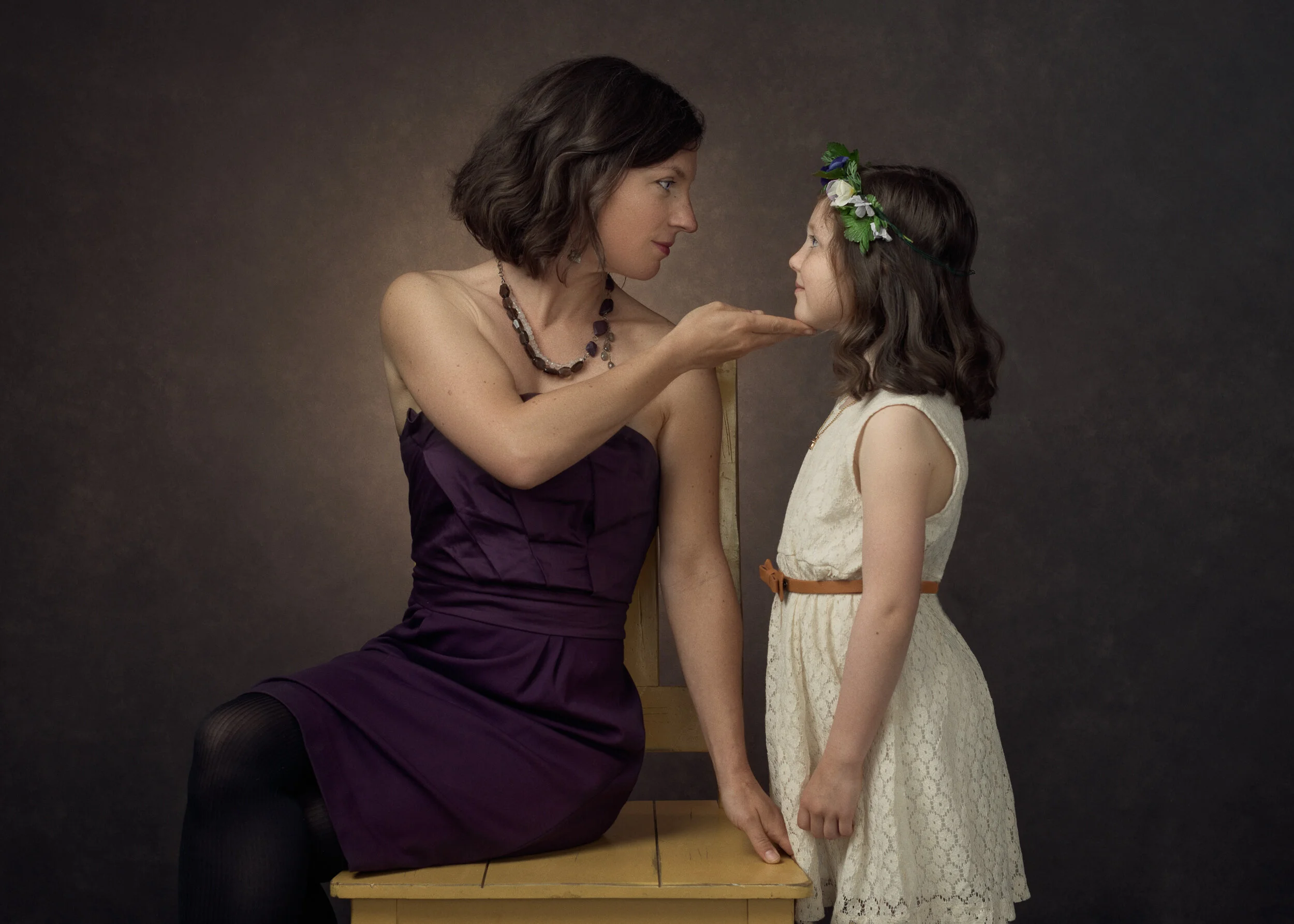 Devin Dahlgren Mother Daughter Portrait