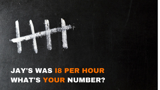 Jay’s was 18 distractions per hour - What’s your number?