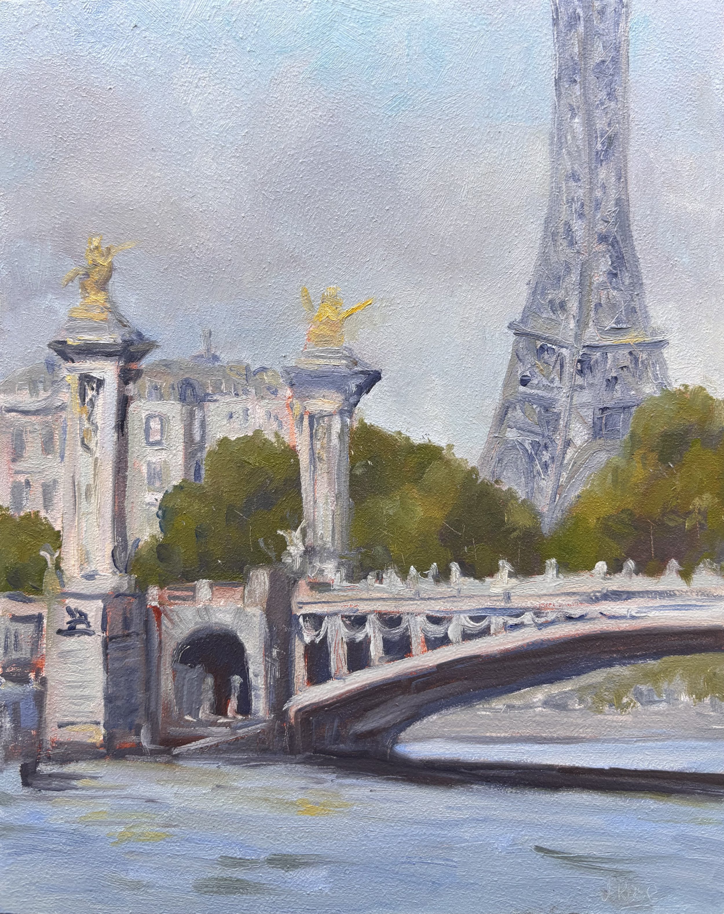 Paris| Oil painting | Impressionist | JudithRoseArt | collector | Australian Artist