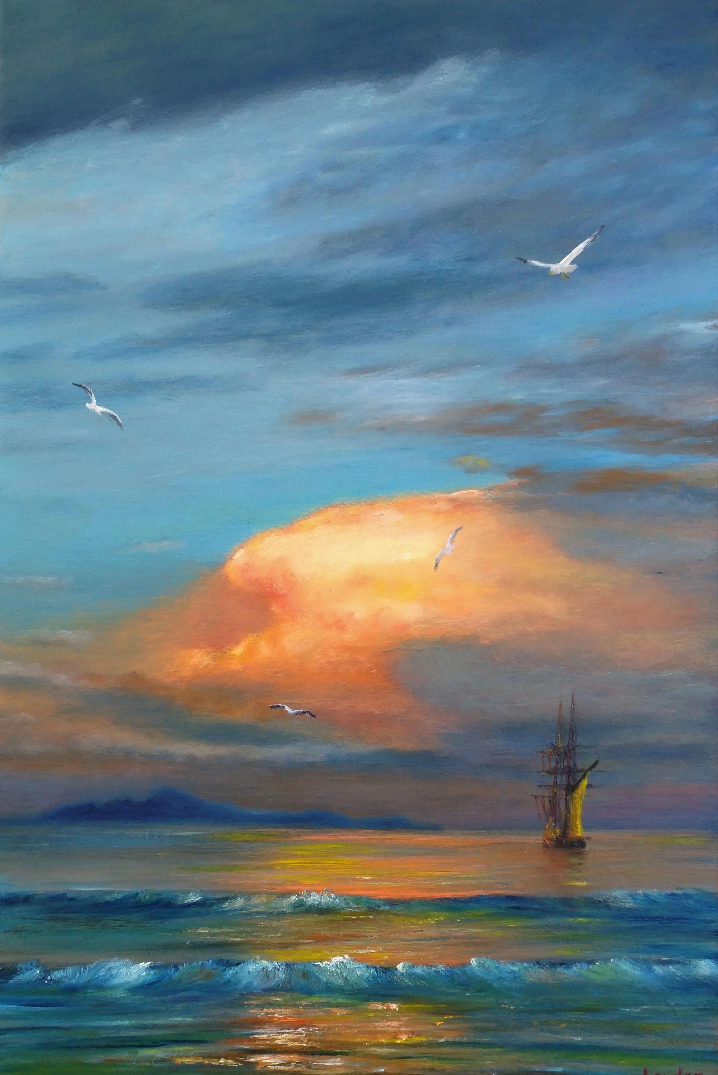 Night Breeze – Atmospheric Seascape by Sergei Londar