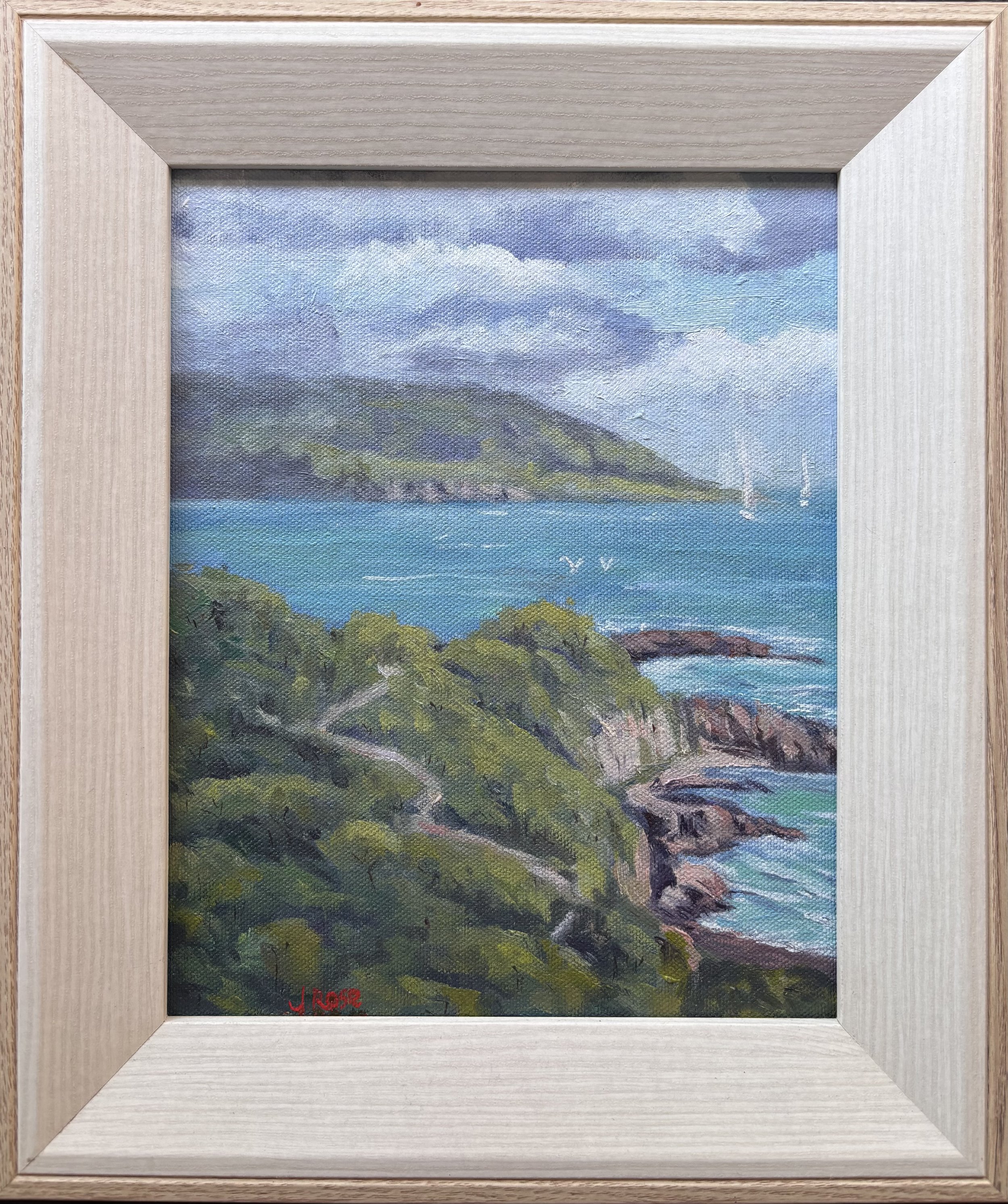 Coastal| Oil painting | Impressionist | JudithRoseArt | collector | Australian Artist