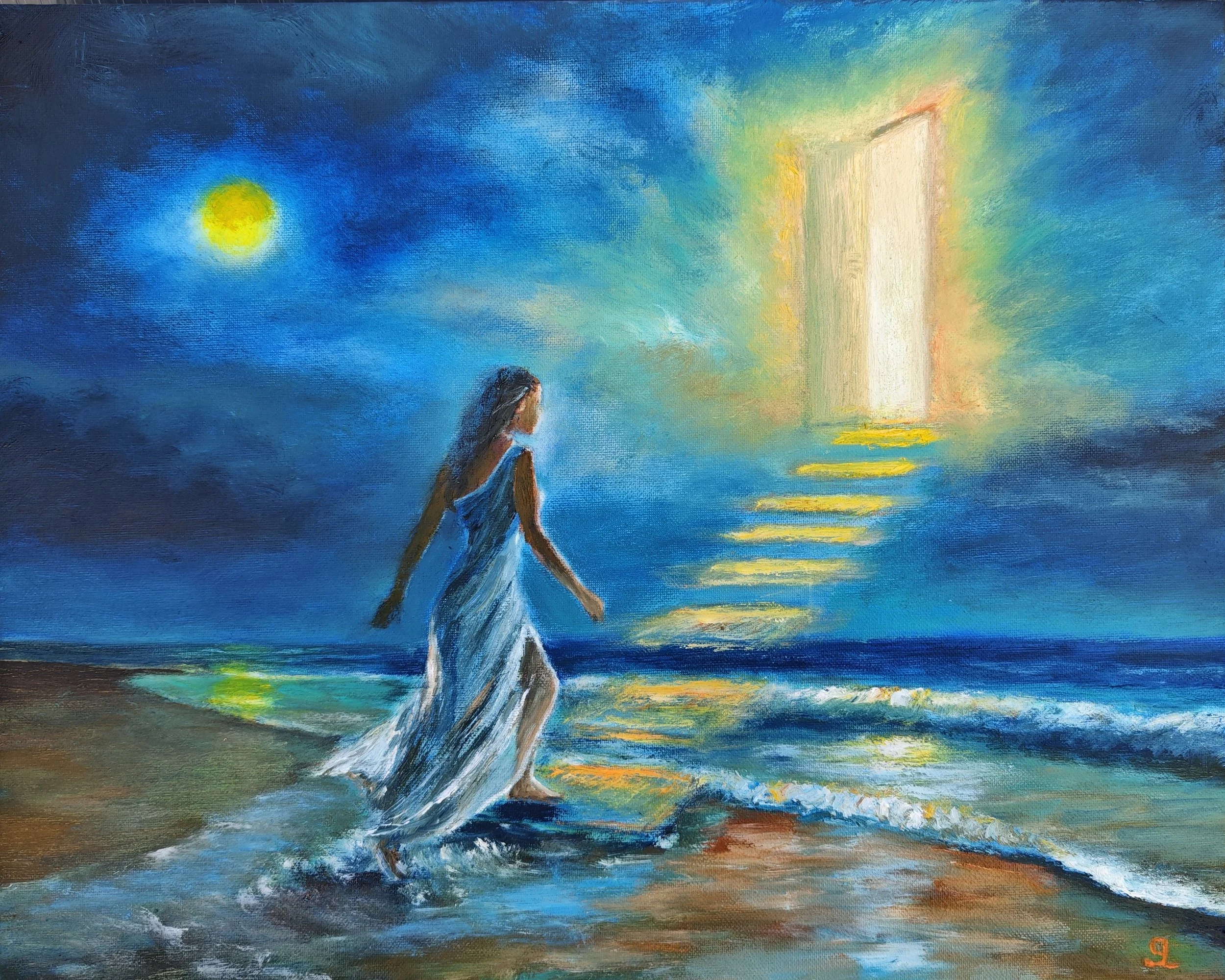 Invitation – Original Oil Painting by Sergei Londar | Contemporary Australian Art