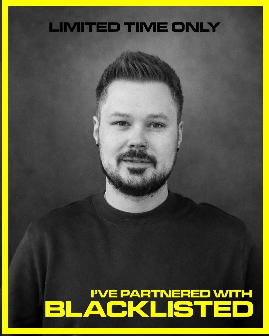 GUESS WHAT? 
I&rsquo;m joining BLACKLISTED as a partnered artist for 2 MONTHS ONLY.

WHAT DOES THIS MEAN?
You can win a $1000 tattoo session with me or one of our 20+ incredible partnered artists.🤑

HOW?
This, and other exclusive monthly prizes, are