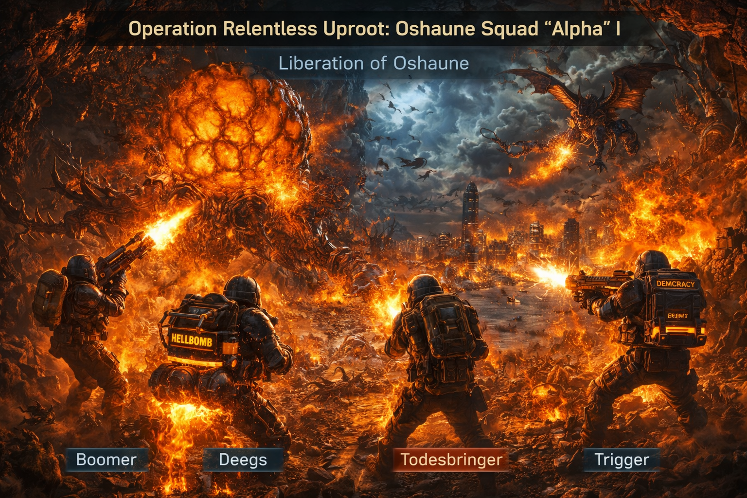 Operation Relentless Uproot: Oshaune Squad “Alpha“ I