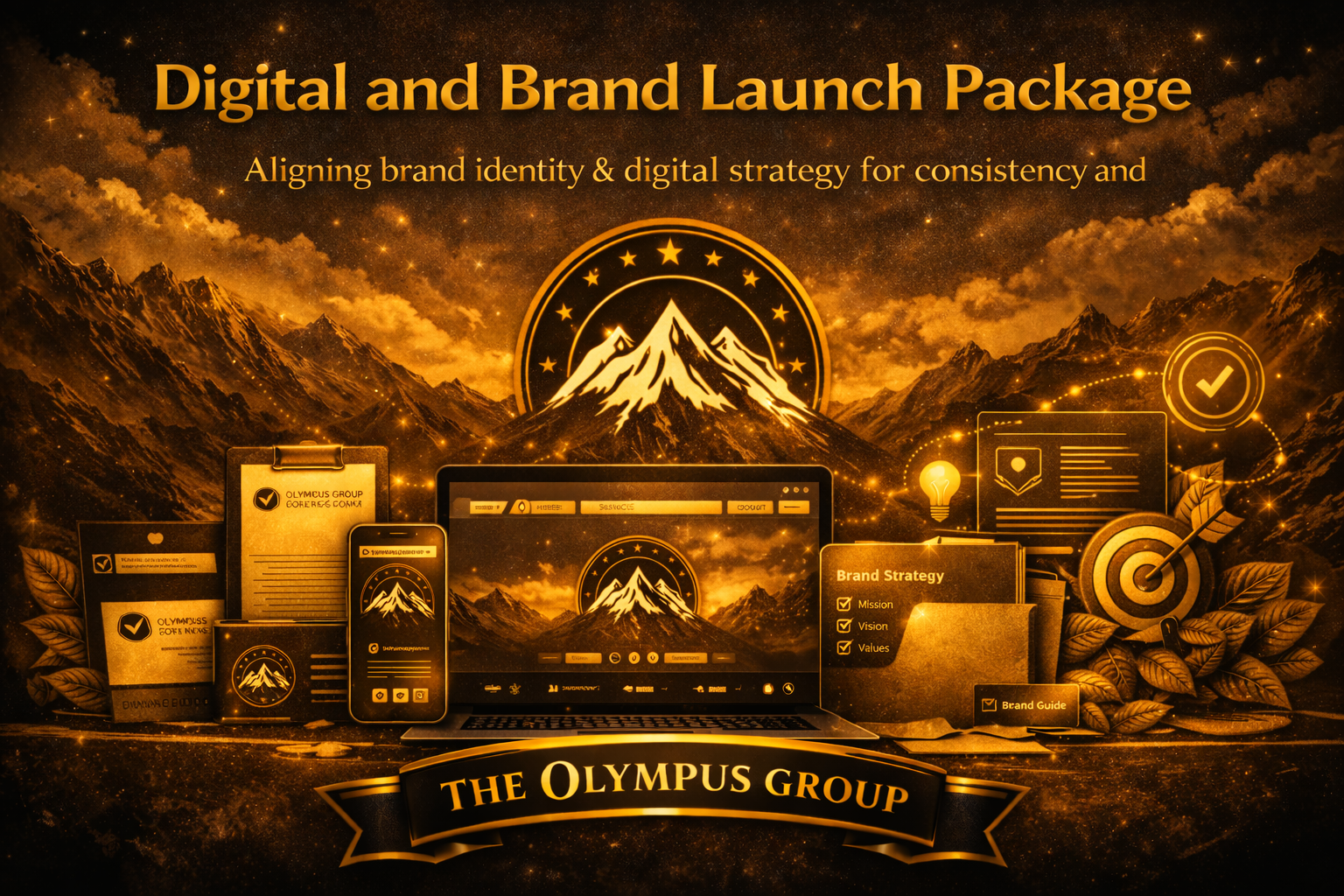 Digital and Brand Launch Package