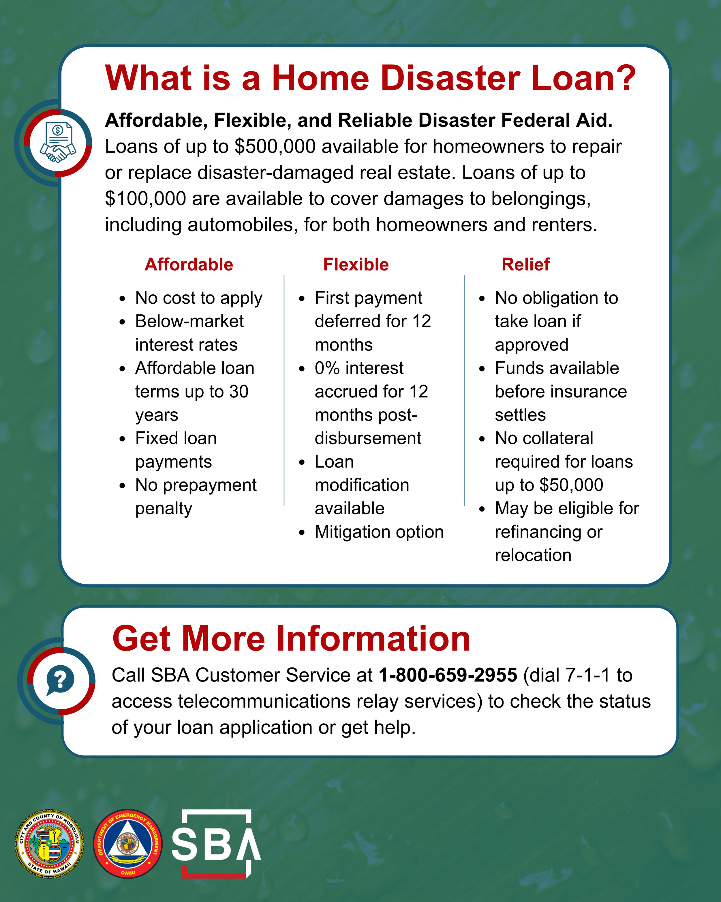 Social Media Post: About SBA Home Disaster Loans (page 2 of 4)