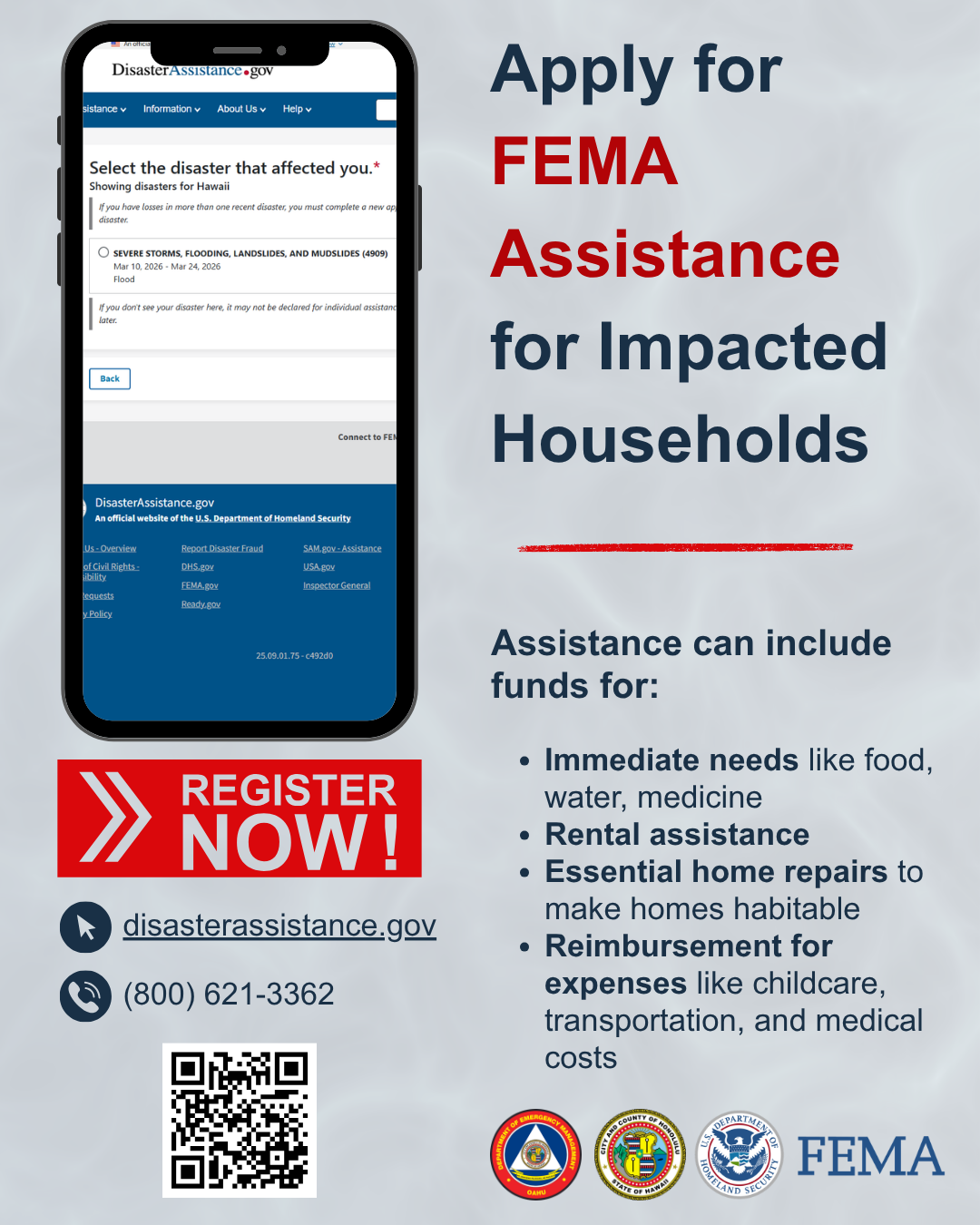 Social Media Post - FEMA Assistance