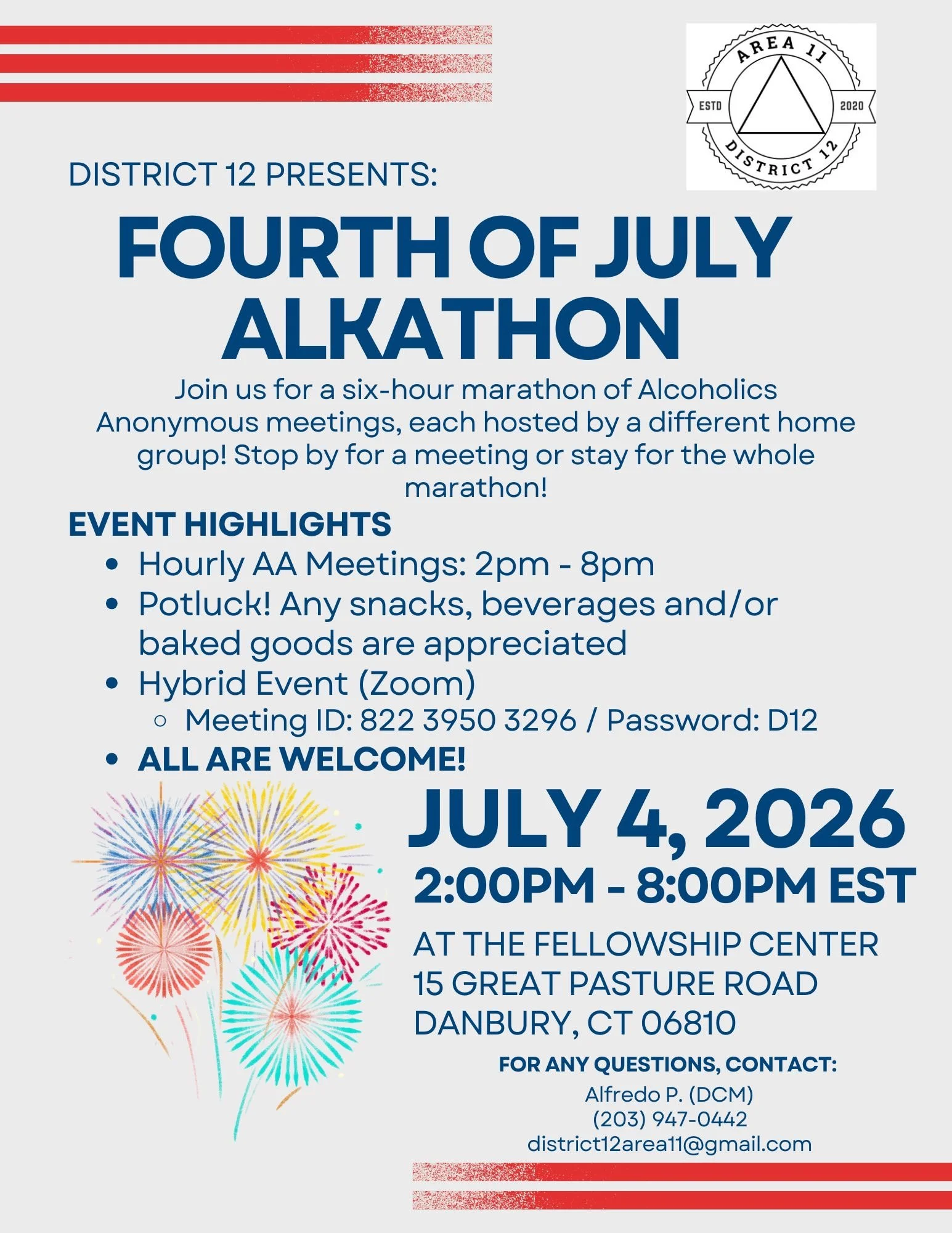 District 12's 4th of July Alkathon
