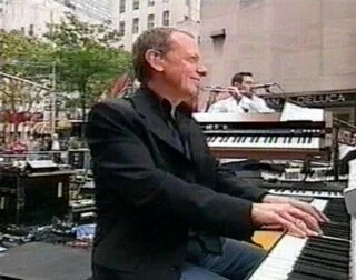 Playing with Boz Scaggs on the Today Show (Eric Crystal - flute)