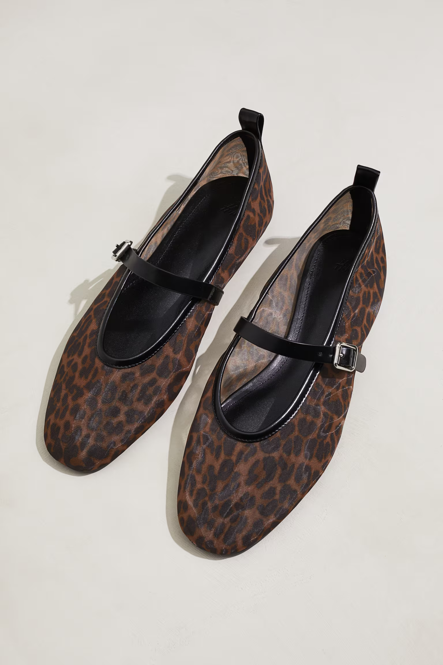 Leopard Mesh Flats
