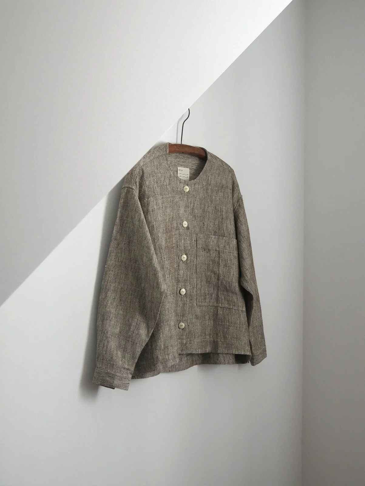 MB Silk Cropped Shirt