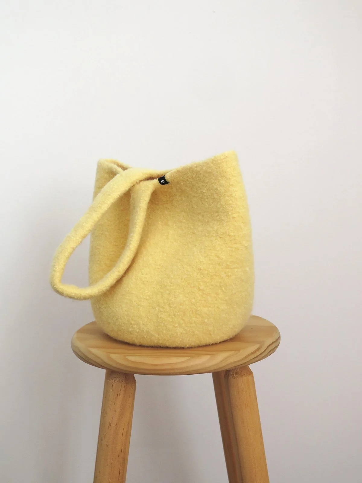 Small Bucket Bag by CECILIE TELLE | Light Yellow