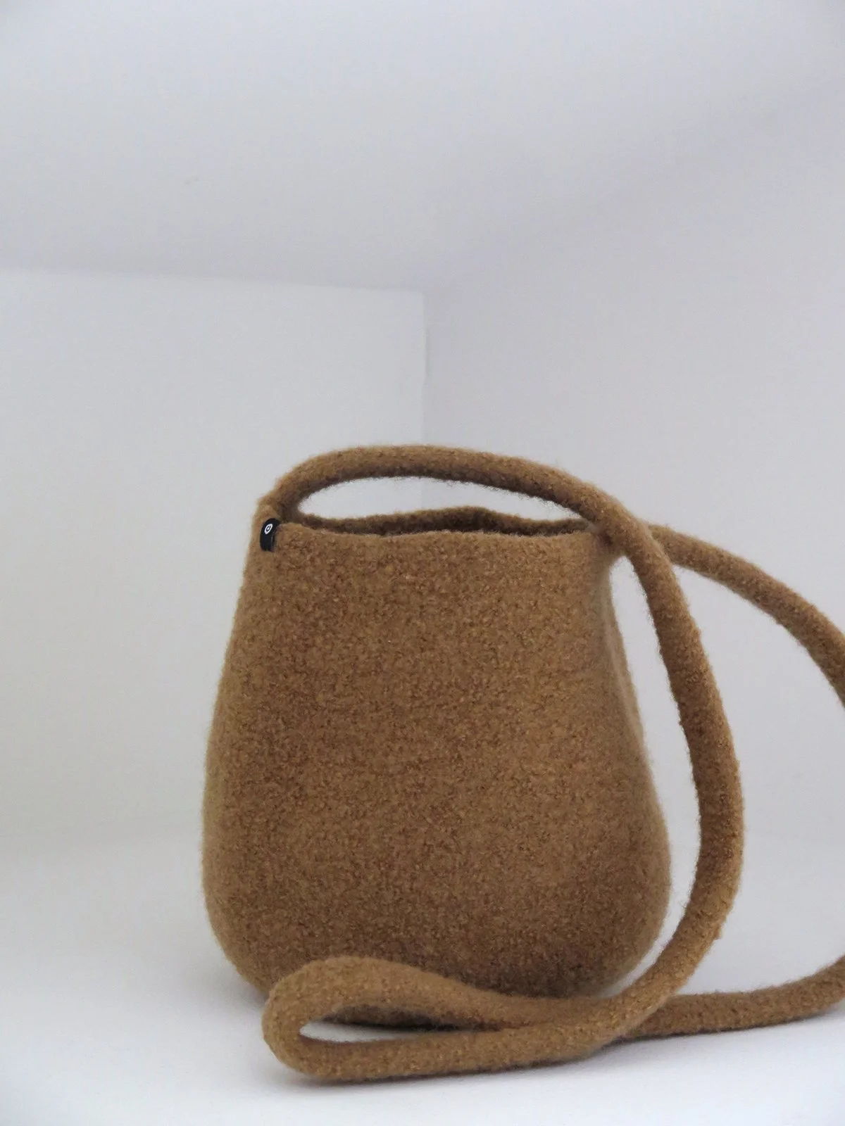 Long Strap Smallest Bucket Bag by CECILIE TELLE | Camel