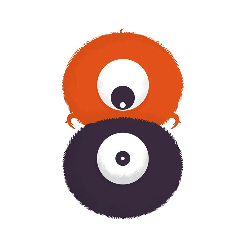 8. Ask the 8-fuzzball. #36daysoftype_8 #36days_8 #36daysoftype #8ball