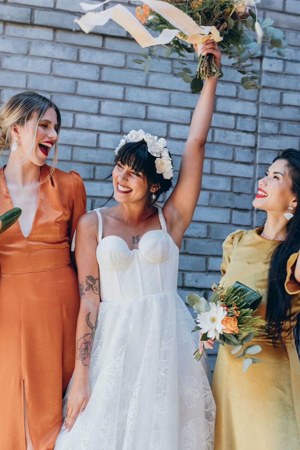 Floral wedding headband - Wild Rose bridal crown | Ophelia Ren