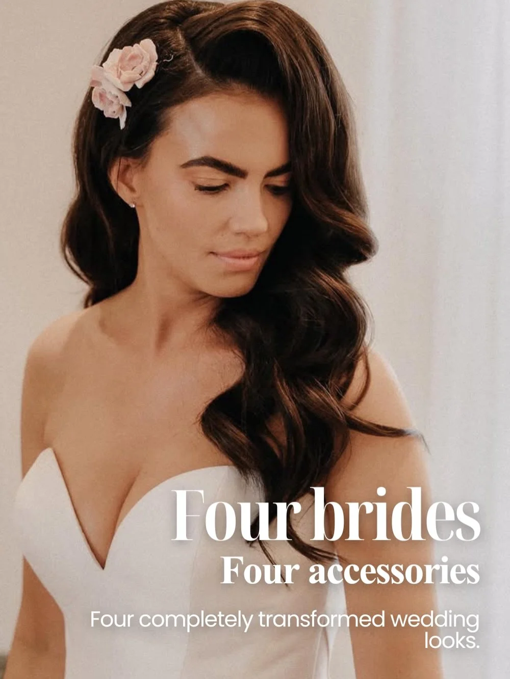 Real brides share how their choice of Ophelia Ren Bridal accessories shaped their wedding day looks. From bold bridal crowns to minimalist wedding hair pins, these handmade bridal pieces show how the right accessory can add to your wedding dress and 