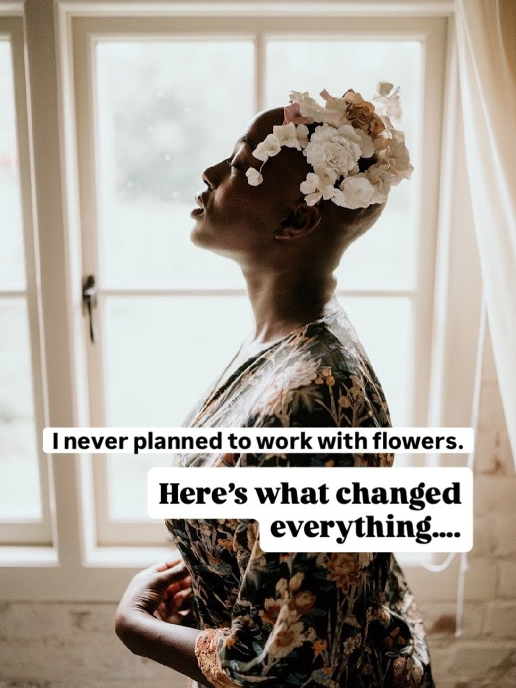 Funny how the things you avoid as a child find you later.
Swipe for the long version &rarr;

#handmadebridal 
#floralhairaccessories 
#modernbridalstyle 
#bridesmaidaccessories