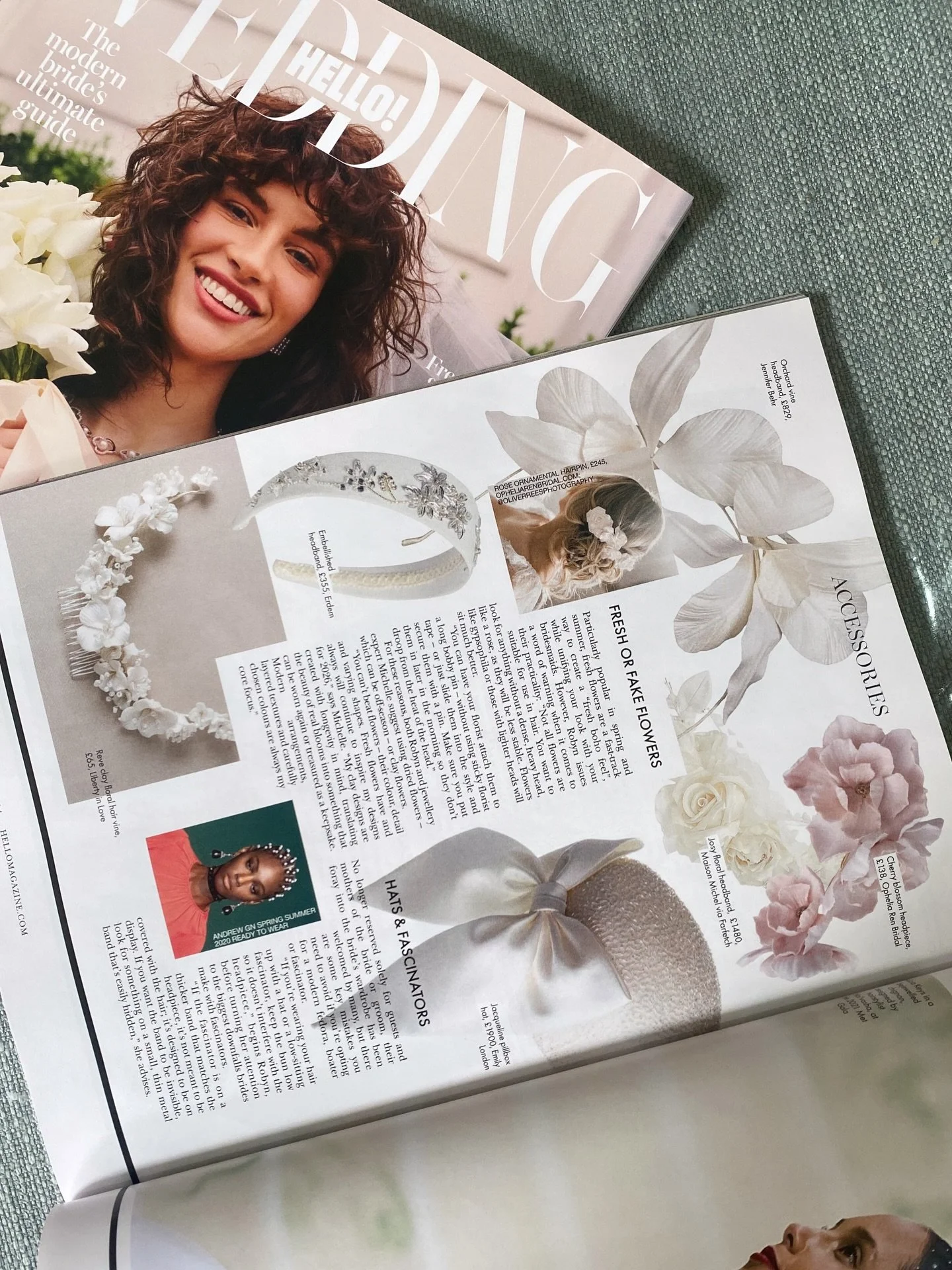 Excited to share that I&rsquo;ve been featured as a jewellery expert in HELLO! Magazine ✨

I was invited to share insights on bridal accessory trends for 2026, from the hair accessories brides are loving right now to how to style them beautifully wit
