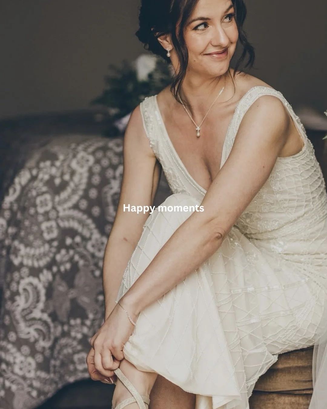 On a day filled with so many big emotions, it&rsquo;s often the quiet details that make their mark. I was thrilled to be asked by @thedairyfreemum to create her a set of Trillium hairpins for her wedding day. With only seven weeks to plan her wedding