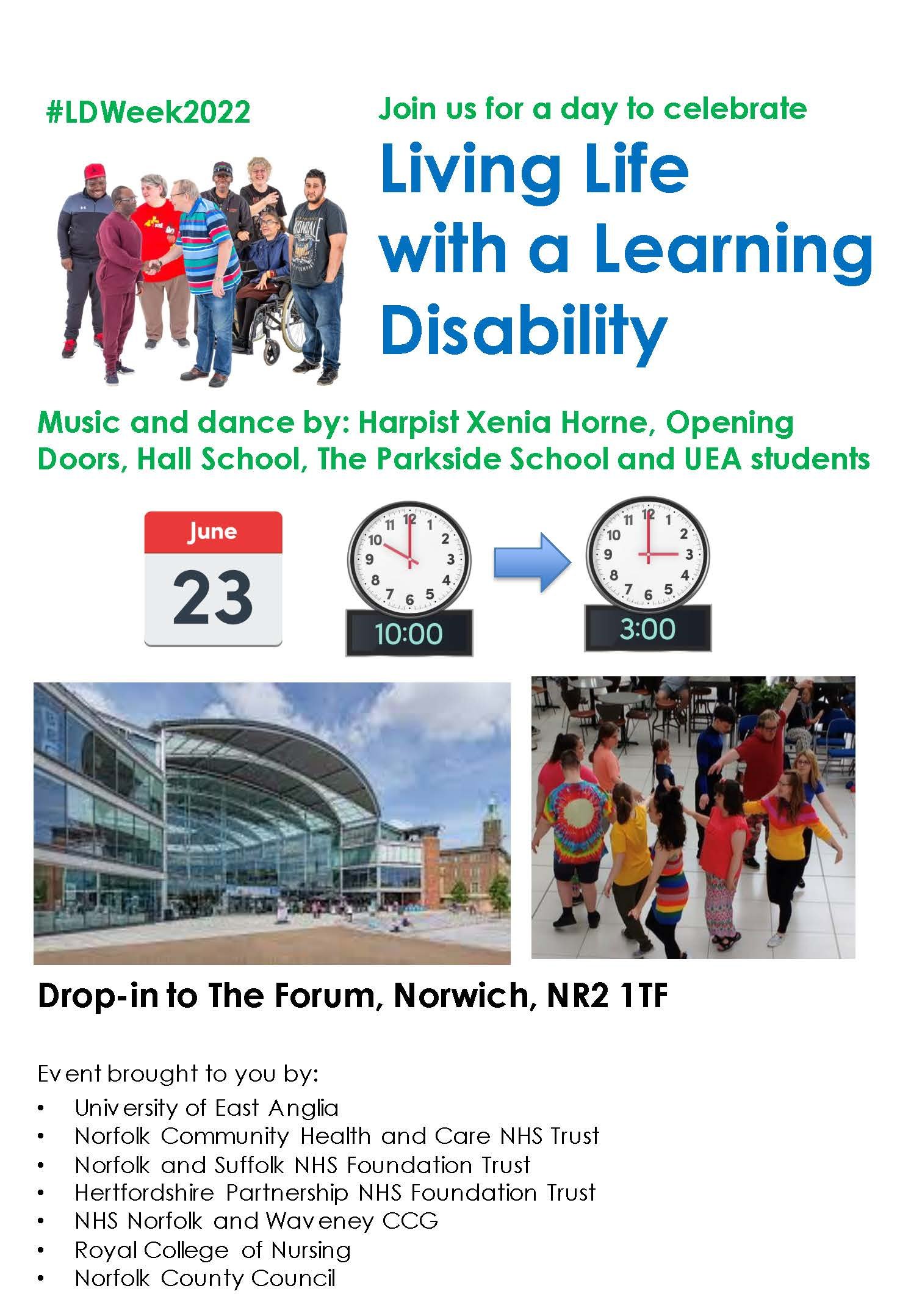 Living Life with a Learning Disability — Learning Disability Nurses' Forum