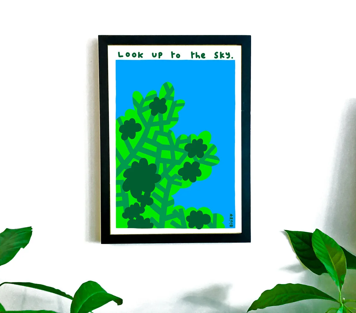 Look Up To The Sky Print.