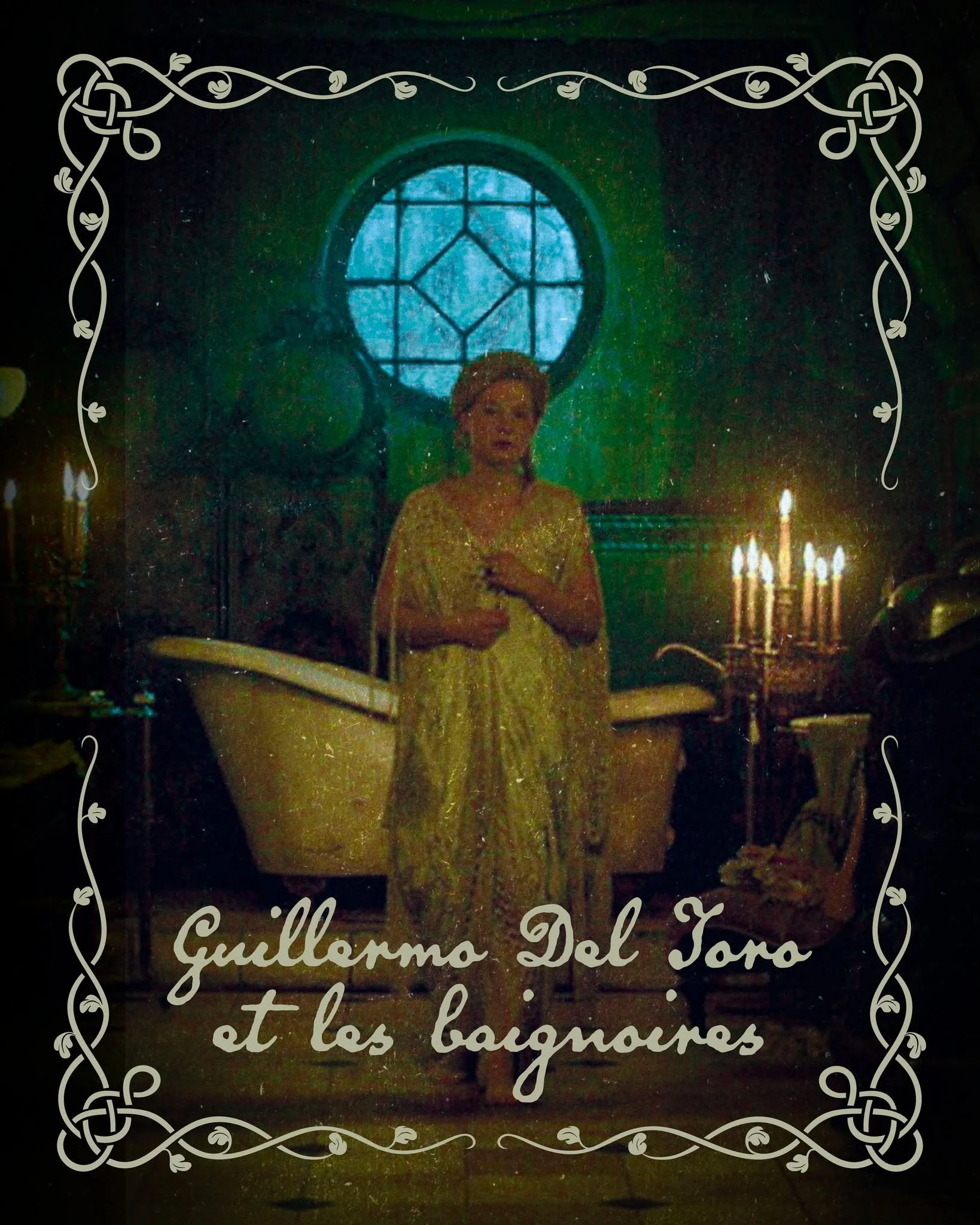 GUILLERMO DEL TORO 🦋
Les baignoires chez Del Toro
Retrouvez notre Hors-série n°23 sur la filmographie de Guillermo Del Toro actuellement en vente !