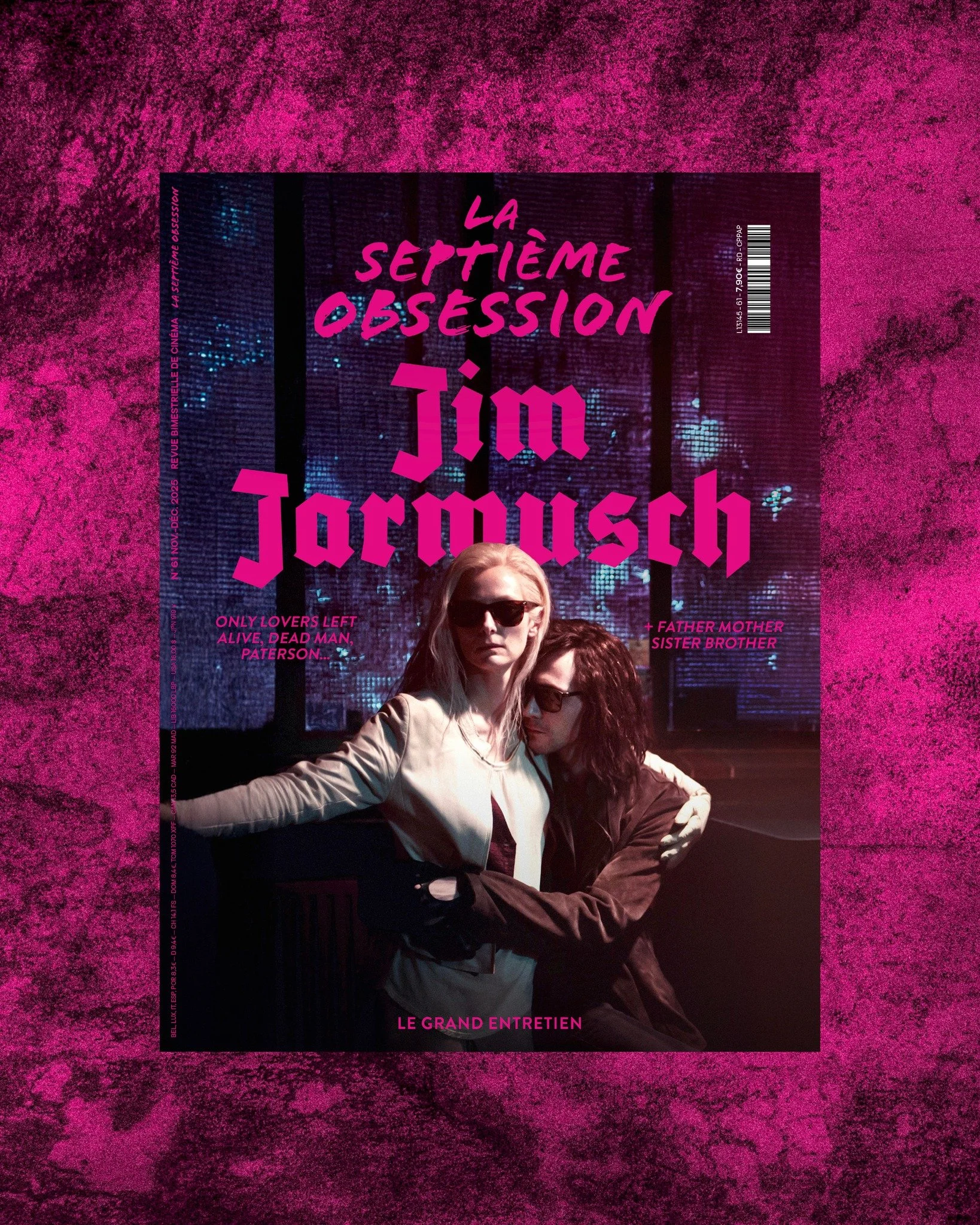 JIM JARMUSCH 🎸
EN KIOSQUE LE 13 NOVEMBRE 💀

Grand entretien de @jim.jarmusch pour son nouveau film, Father Mother Sister Brother, Lion d'or &agrave; la Mostra de Venise + filmographie comment&eacute;e (Stranger Than Paradise, Down by Law, Mystery T