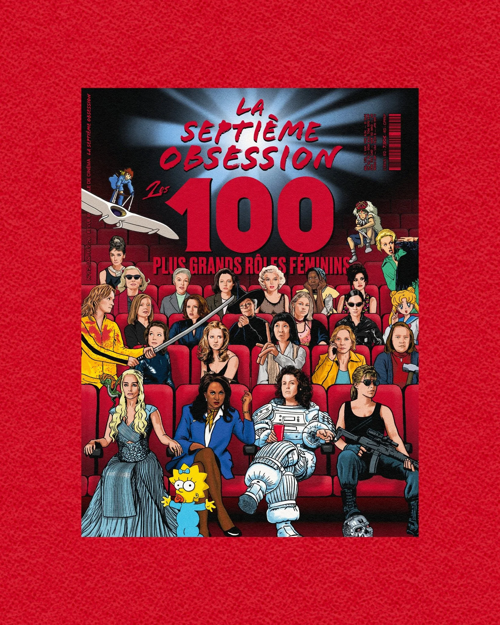 LES 💯 PLUS GRANDS R&Ocirc;LES F&Eacute;MININS 
EN KIOSQUE LE 15 JANVIER 💥

Num&eacute;ro sp&eacute;cial avec nos 100 plus grands r&ocirc;les f&eacute;minins des ann&eacute;es 1920 &agrave; aujourd'hui : Gilda, Holly Golightly, Emma Peel, Sarah Conn