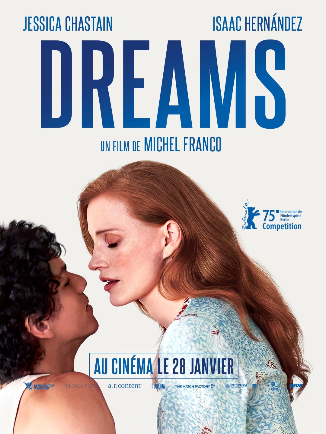 D&eacute;couvrez les visuels de DREAMS r&eacute;alis&eacute; par Michel Franco, avec Isaac Hern&aacute;ndez et Jessica Chastain !

Au cin&eacute;ma le 28 janvier.

Fernando (Isaac Hern&aacute;ndez), un jeune danseur de ballet originaire du Mexique, r