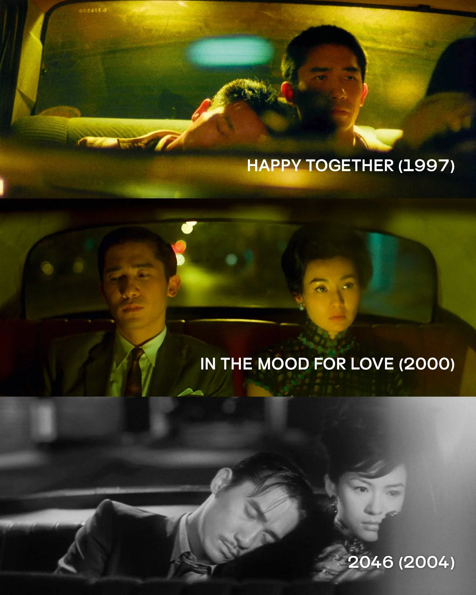 WONG KAR WAI 🇭🇰
L'amour

Le cin&eacute;ma de Wong Kar-Wai &eacute;tablit une troublante cartographie d'amours impossibles.

Article complet de Dionen Clauteaux &agrave; retrouver dans le N&deg;63 actuellement en vente ! 🌸