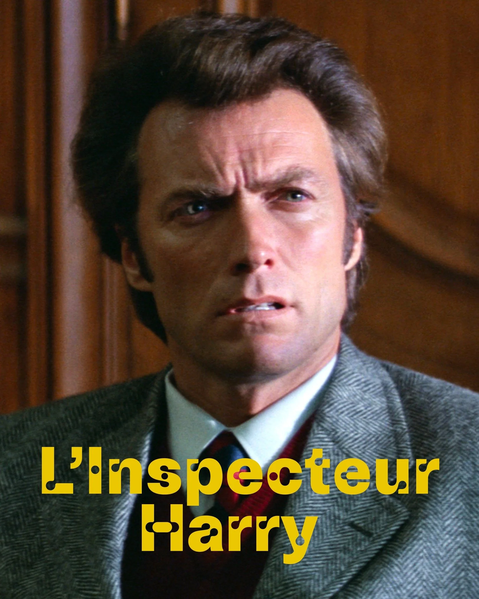 CLINT EASTWOOD (PARTIE 1) 💥
L'inspecteur Harry (1971)

Apr&egrave;s la "Trilogie du dollar", Clint Eastwood trouve avec L'INSPECTEUR HARRY de Don Siegel sa deuxi&egrave;me grande incarnation cin&eacute;matographique. Le cowboy sans nom c&e